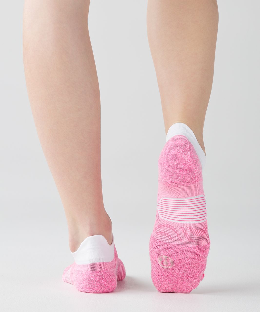 Lululemon Speed Sock - Pink Shell / Neon Pink