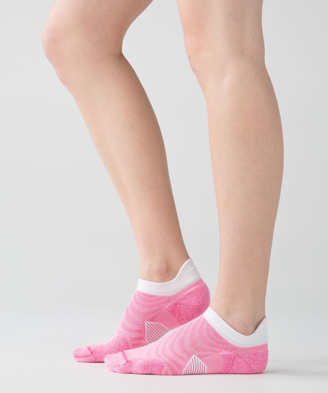 Lululemon Speed Sock - Pink Shell / Neon Pink