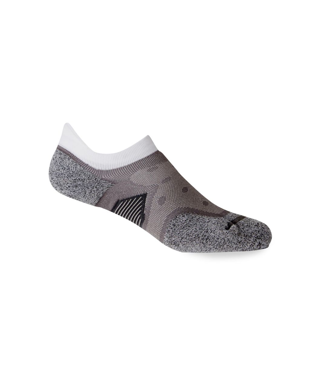 Lululemon Speed Sock *Silver - Slate / Deep Coal