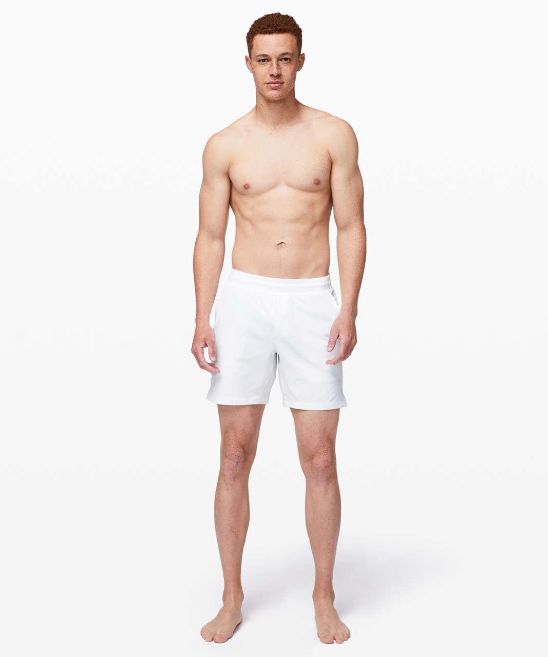 Lululemon Channel Cross Swim Short *7" - White