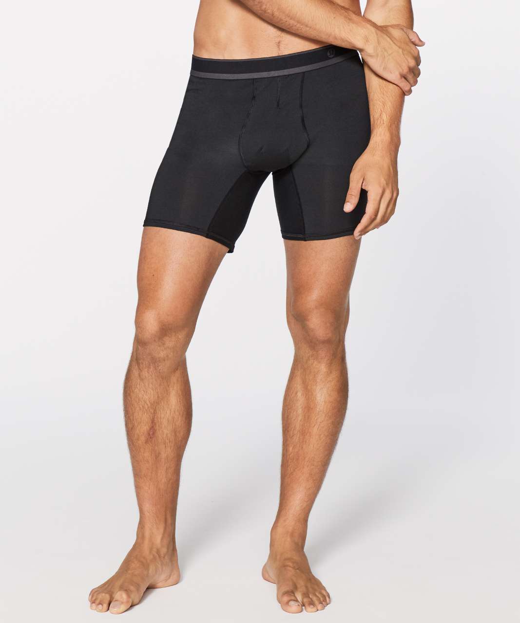 Lululemon No Boxer Boxer *The Long One 3 Pack 7.5" - Black / Black / Black