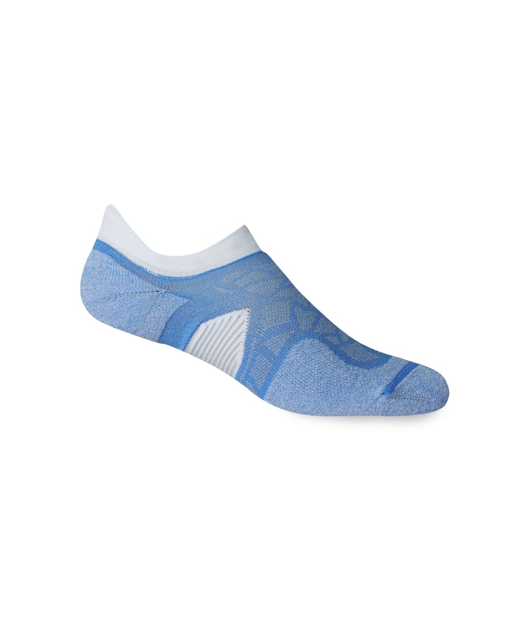 Lululemon Speed Sock *Silver - Porcelaine / White / Alarming