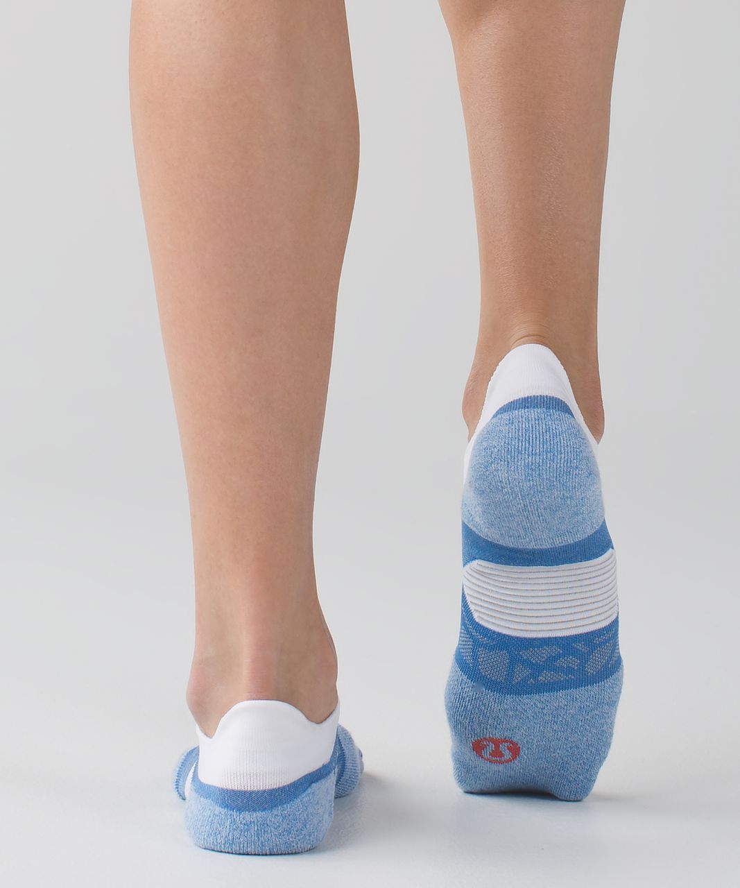 Lululemon Speed Sock *Silver - Porcelaine / White / Alarming