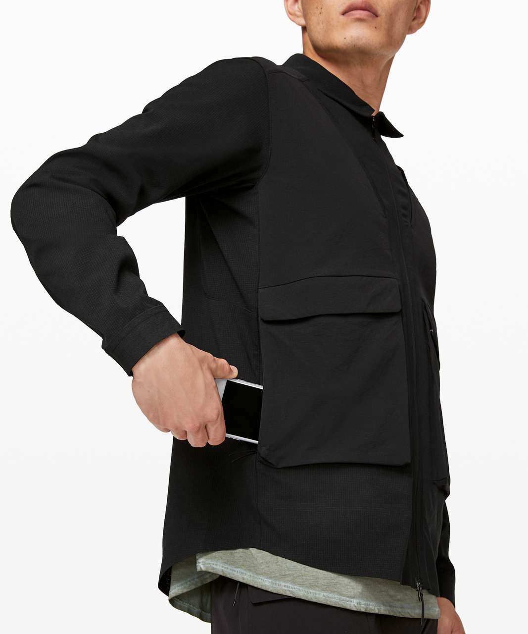 Lululemon Eurus Shirt Jacket *lululemon lab - Black