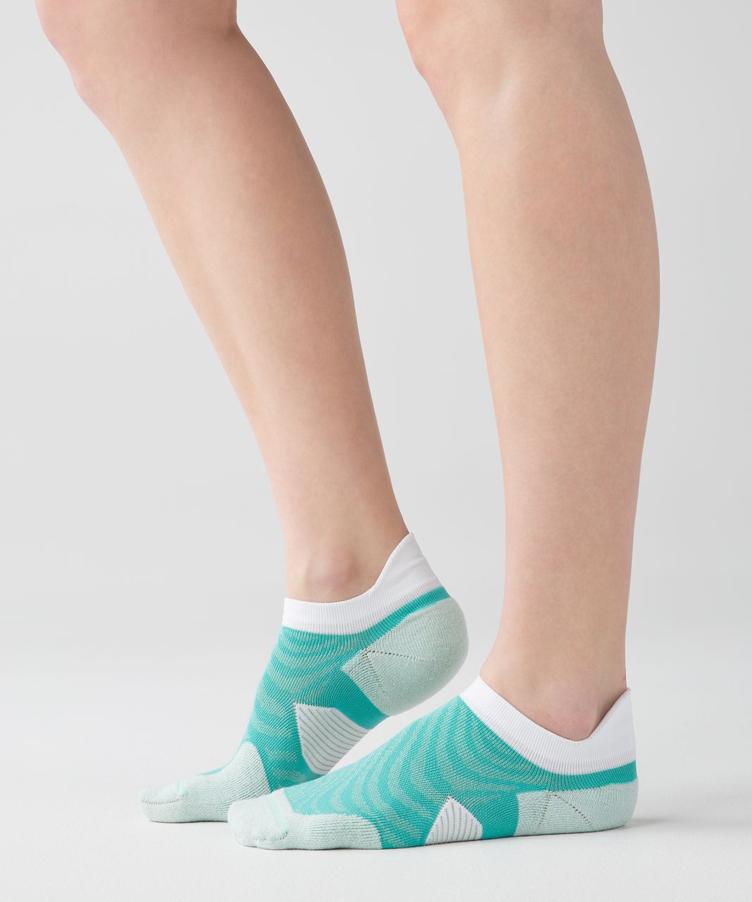 Lululemon Speed Sock *Silver - Bali Breeze / Fresh Teal