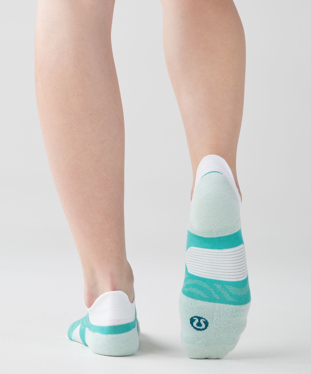 Lululemon Speed Sock *Silver - Bali Breeze / Fresh Teal