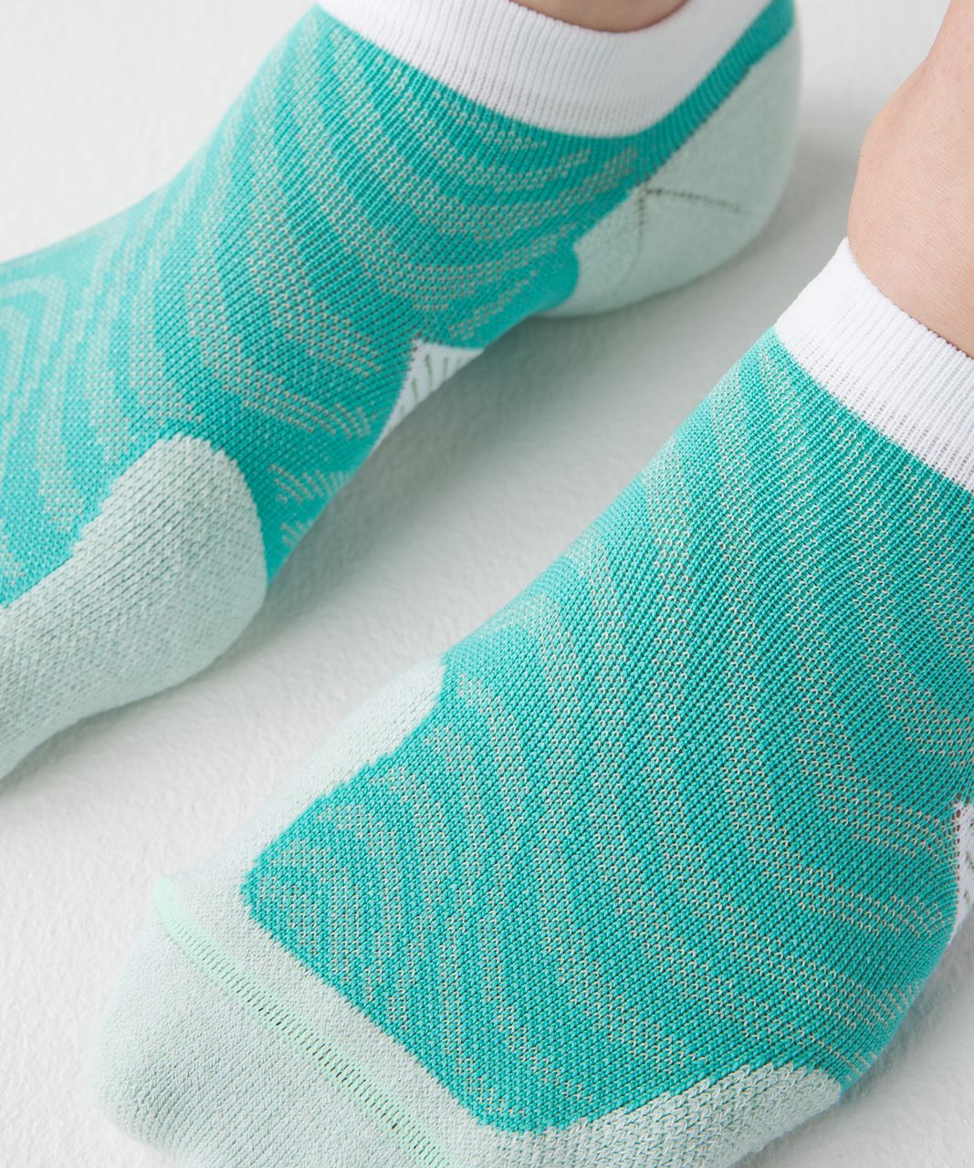 Lululemon Speed Sock *Silver - Bali Breeze / Fresh Teal