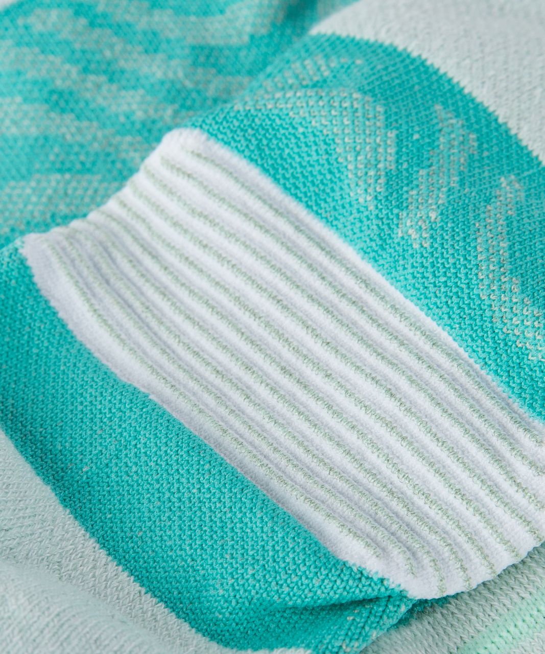 Lululemon Speed Sock *Silver - Bali Breeze / Fresh Teal