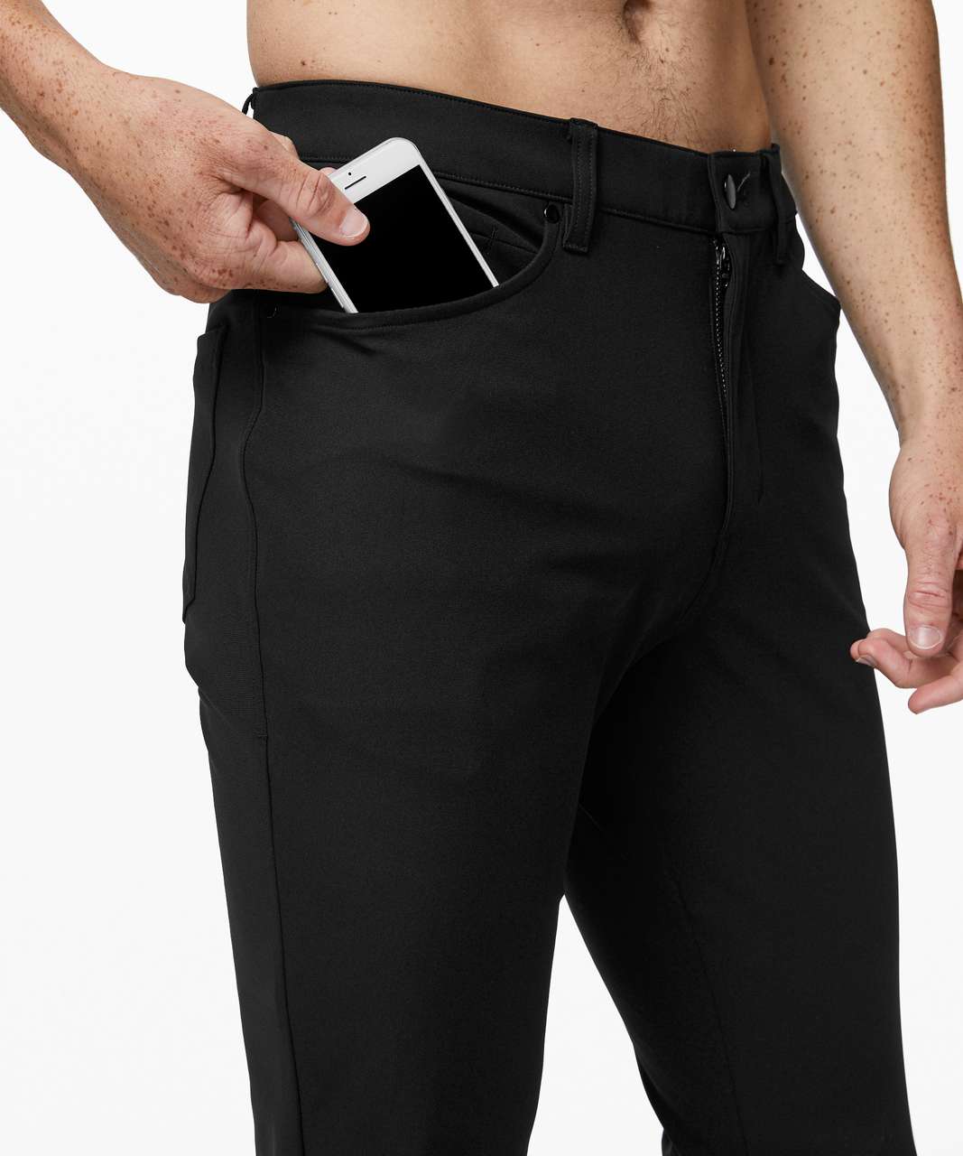 Lululemon ABC Pant Slim *Warpstreme 37" - Black