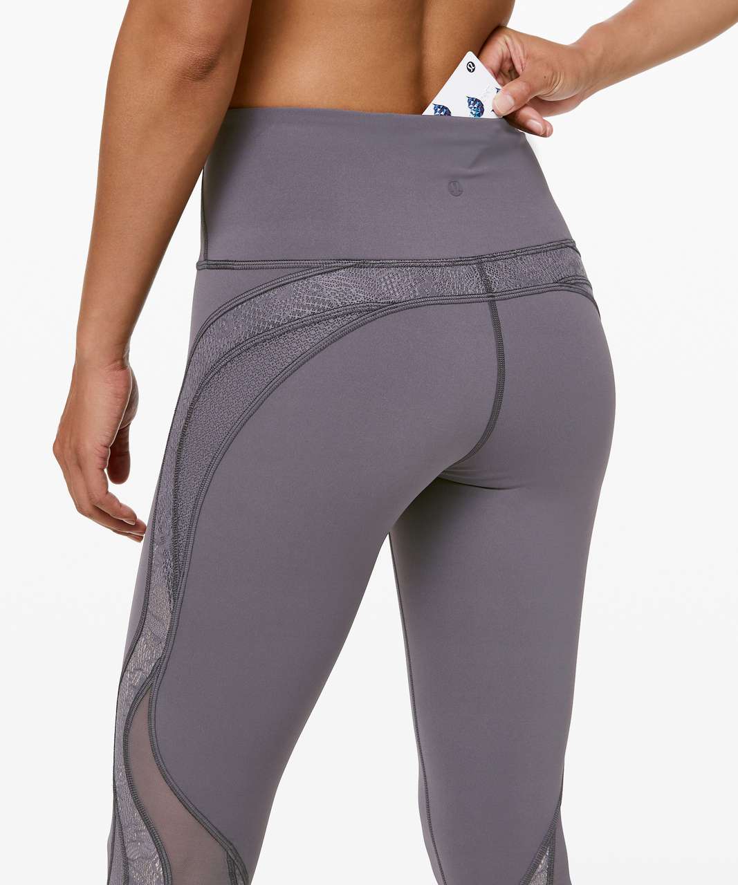 Lululemon Everlux And Mesh Super-high-rise Training Crop 21 | ModeSens