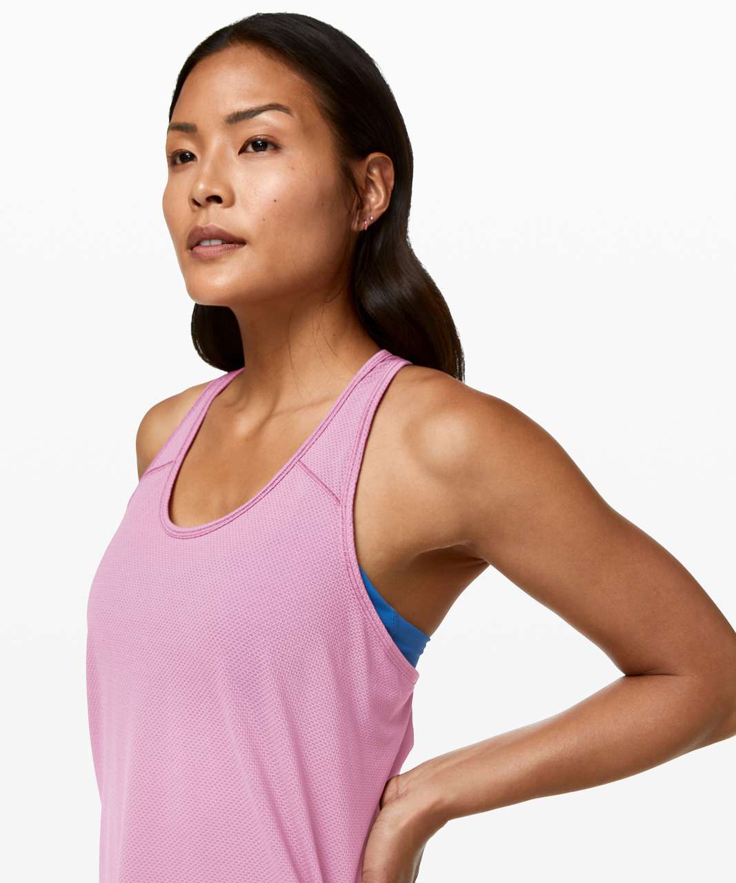 Lululemon Essential Tank *Pleated - Larkspur - lulu fanatics