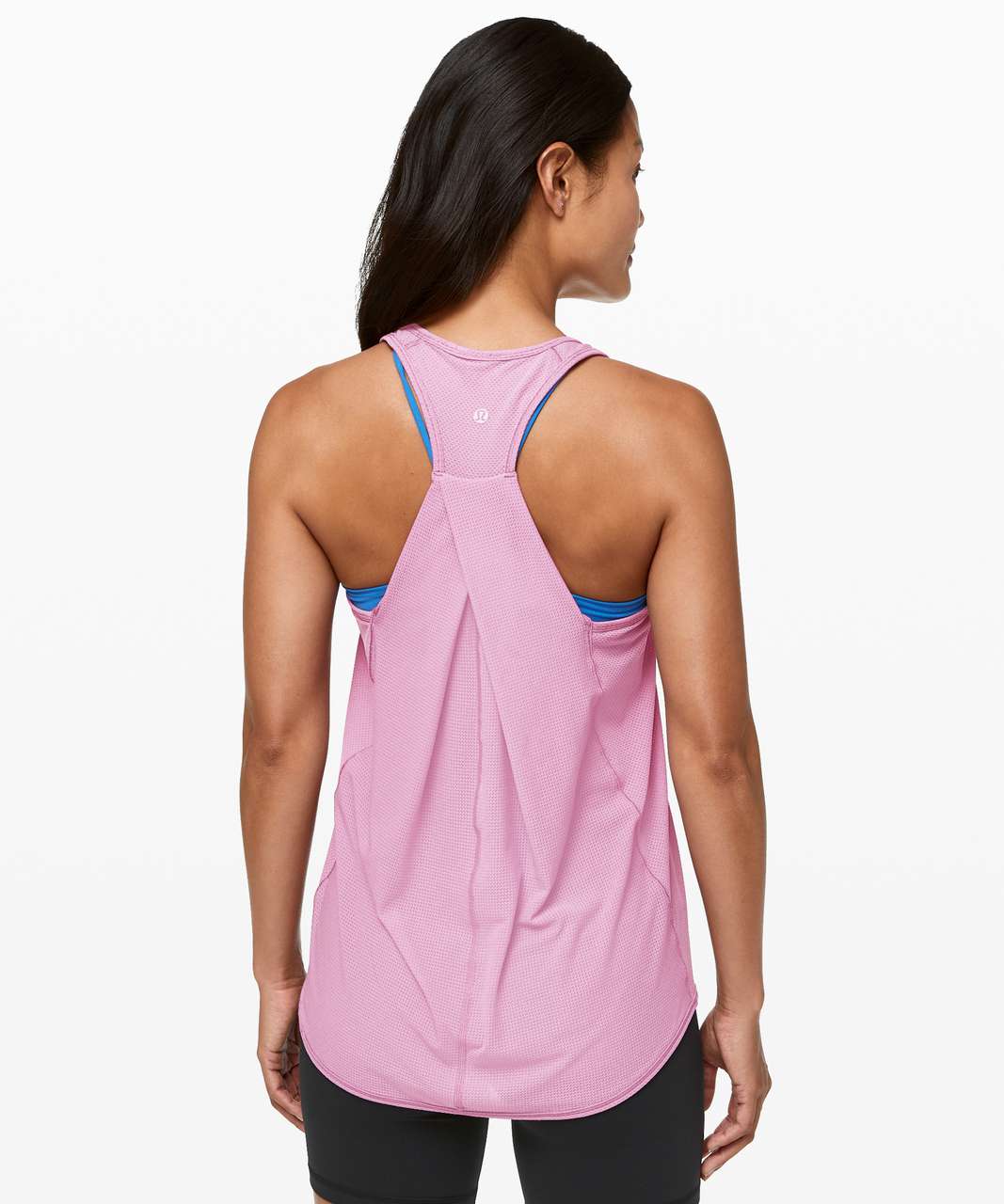 Lululemon Essential Tank *Scallop Texture - Heathered White - lulu fanatics