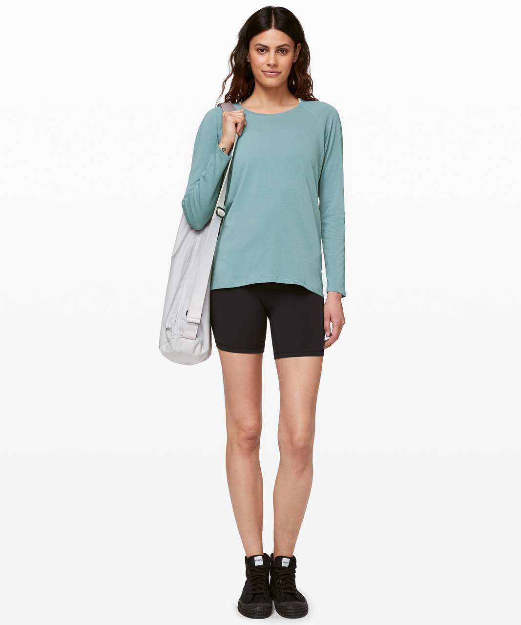 Lululemon Emerald Long Sleeve - Aquatic Green