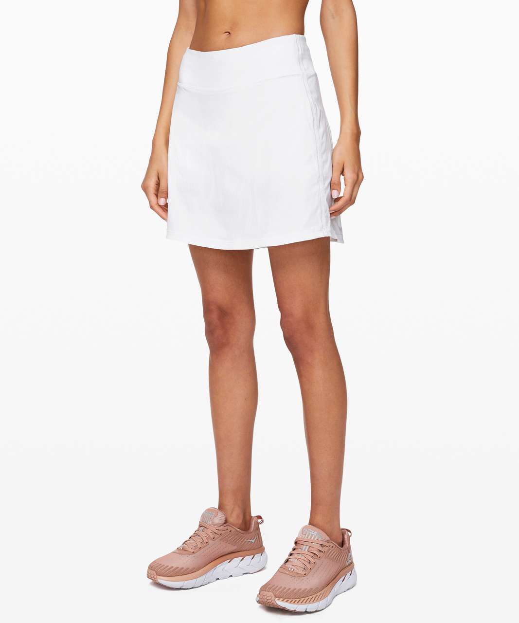 Lululemon Pace Rival Skirt *Extra Long 17" - White