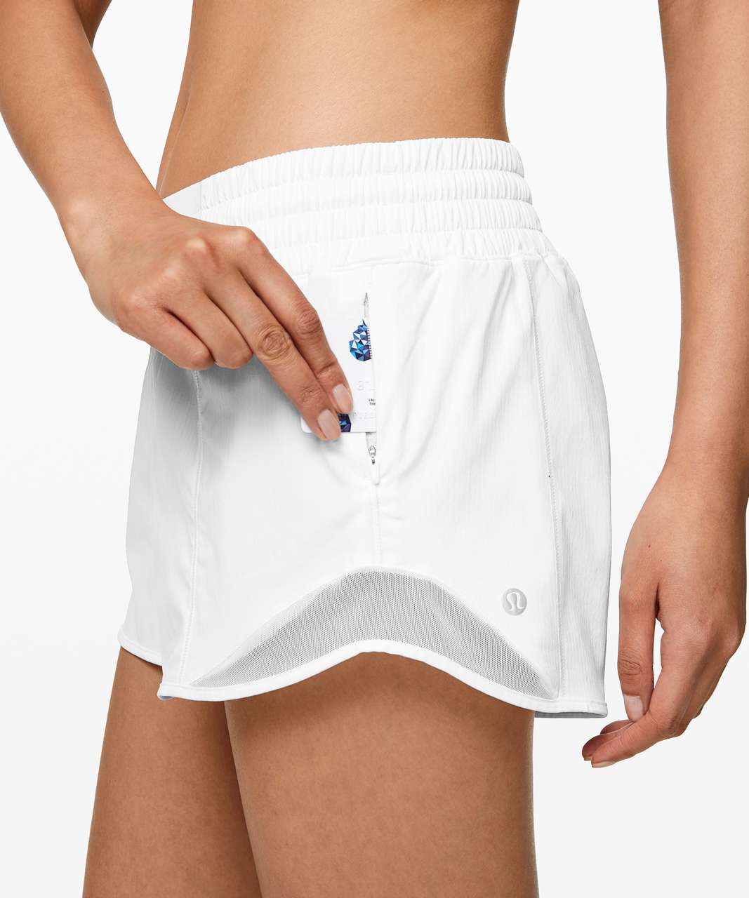 Lululemon Hotty Hot Short II 2.5 Women Size 10 Mini Twine White Multi /  White - $49 - From Haley