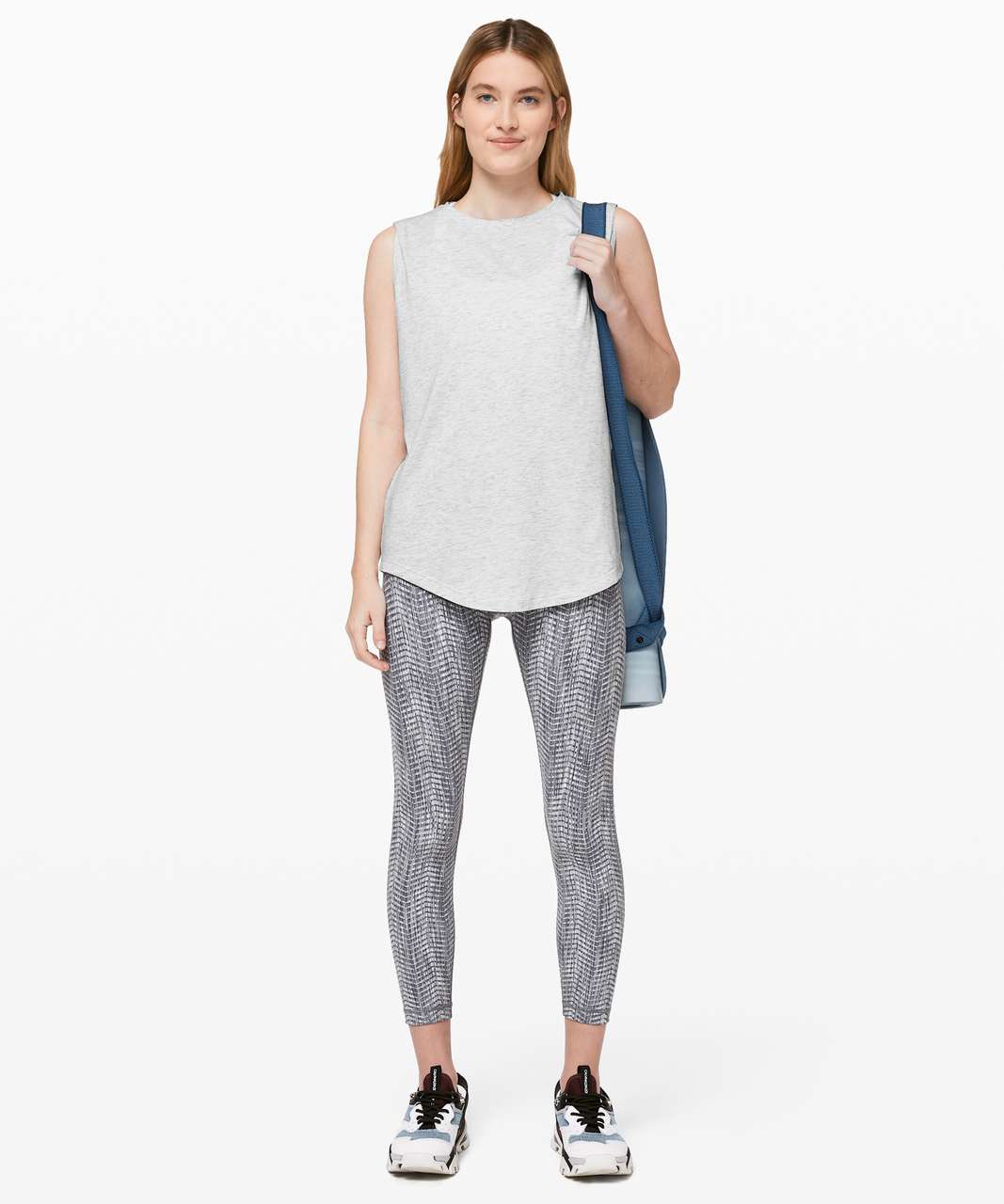 Lululemon Brunswick Muscle Tank - Heathered Core Ultra Light Grey