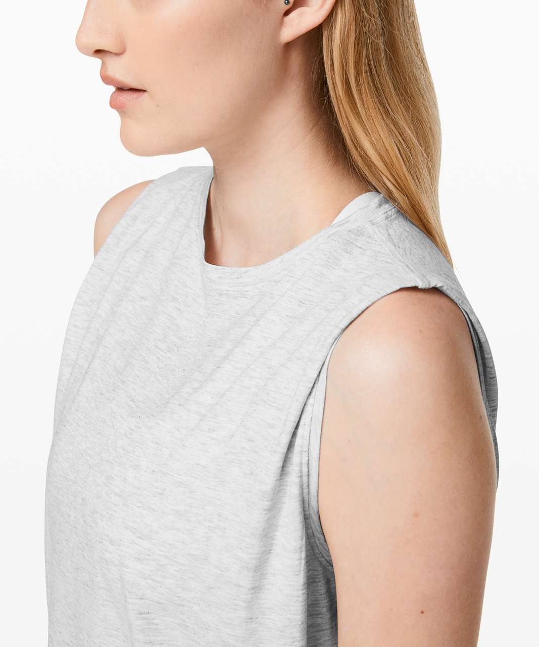 Lululemon Brunswick Muscle Tank - Heathered Core Ultra Light Grey