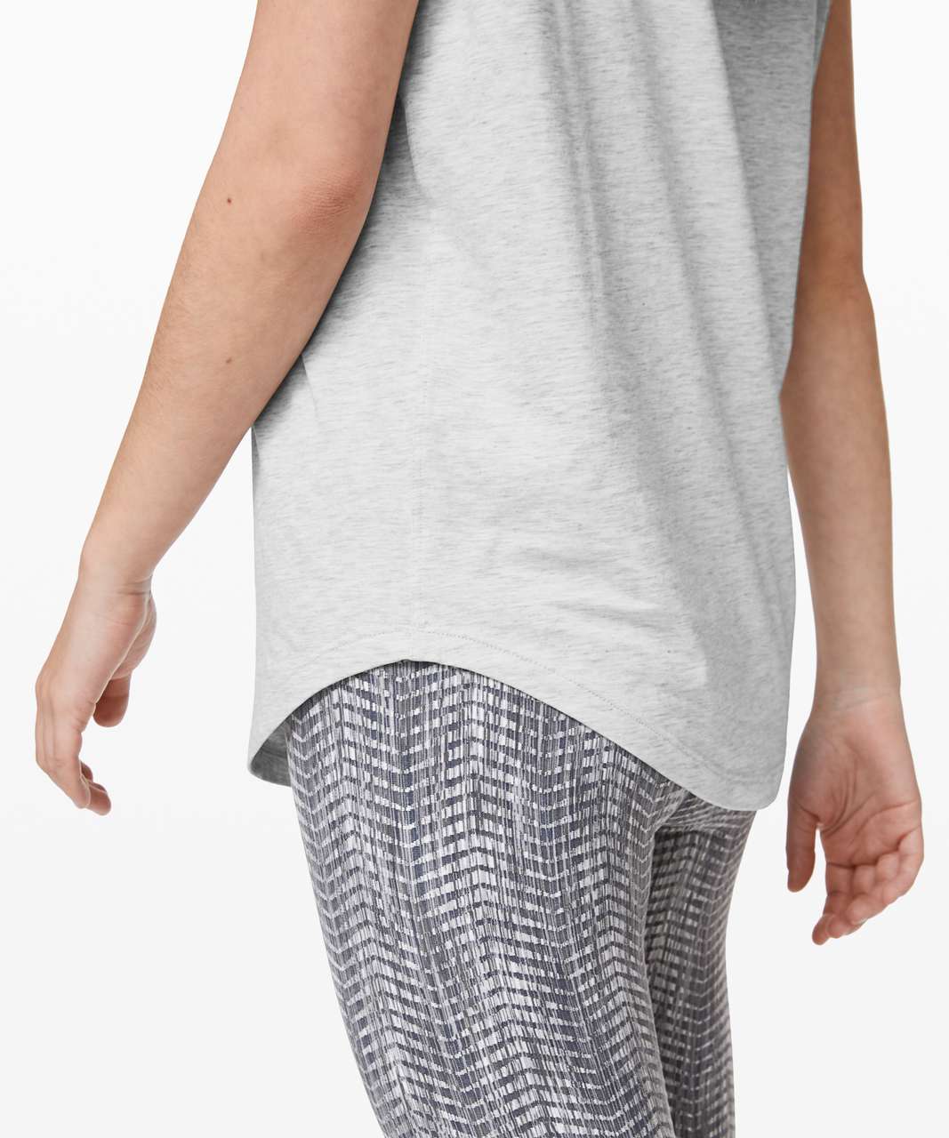 Lululemon Brunswick Muscle Tank - Heathered Core Ultra Light Grey