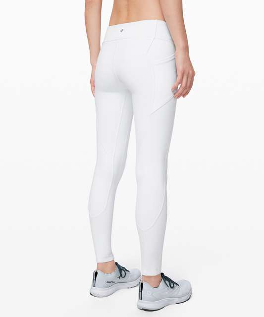 Lululemon All The Right Places Pant II - Black / Miss Mosaic White