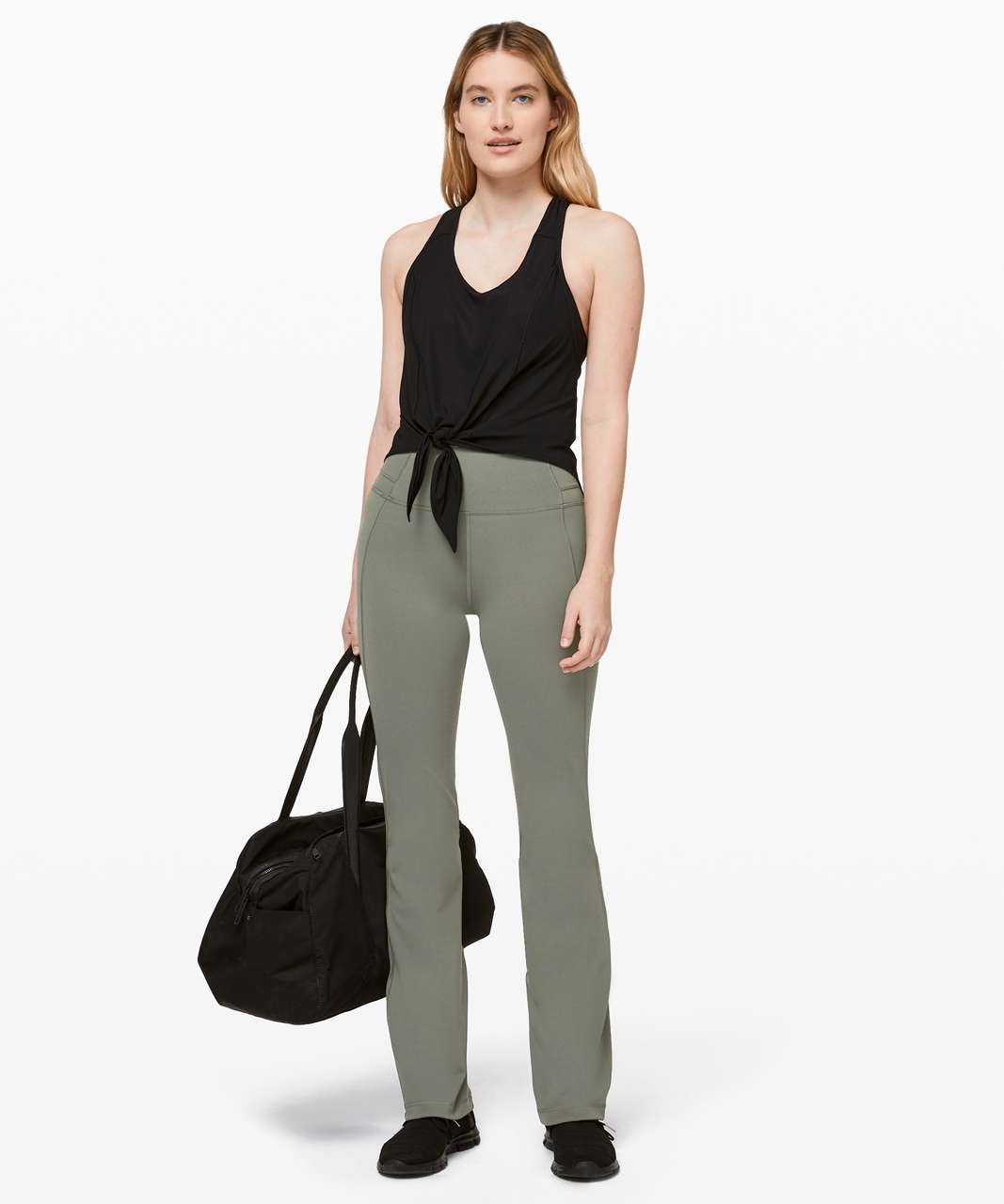 Lululemon Groove Pant Flare *Full-On Luxtreme 32 - Black - lulu fanatics