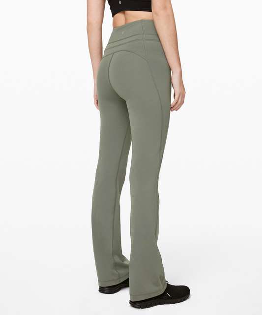 Lululemon Groove Pant (Tall) *Full-On Luon - Black / Quilt Winter 13-18 ...