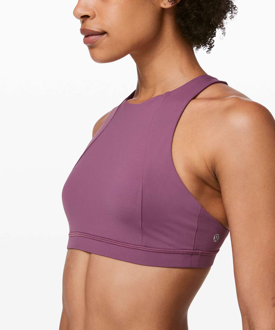 Lululemon Free To Be Serene Bra *High Neck - Vintage Plum / Jubilee