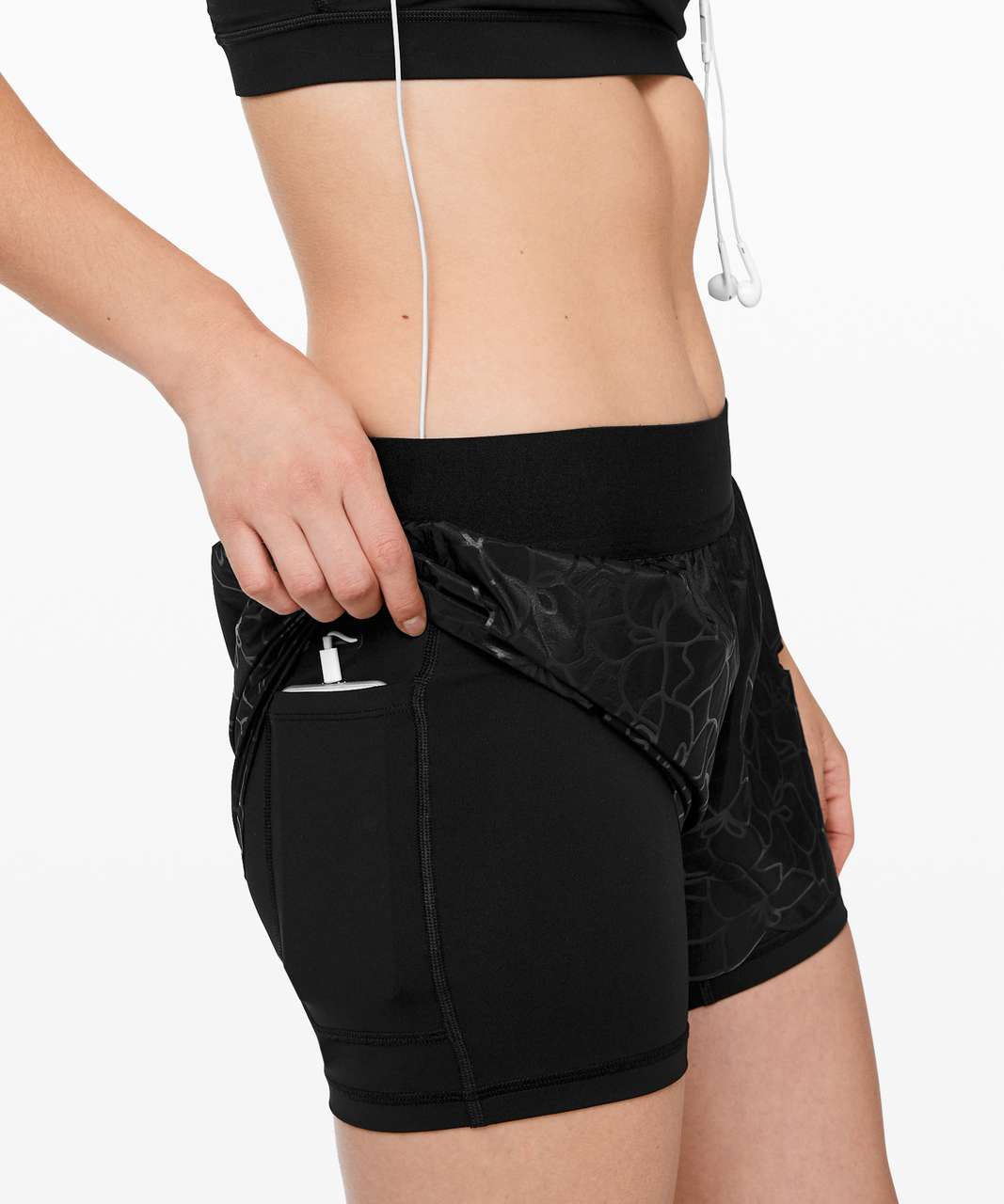 Lululemon Fabled Forest Short - Black