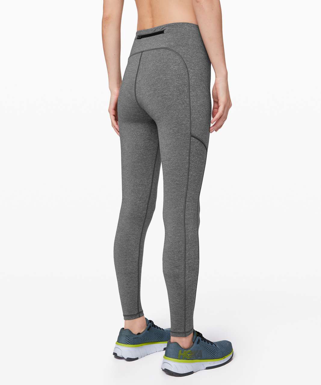 Lululemon EUC Speed Up Tight Leggings Heathered Gray Women's Size 4 - $25 -  From Nikki