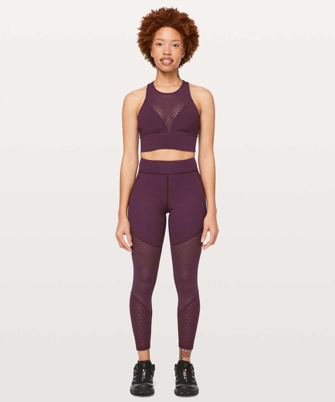 Lululemon Geo Tight 28" *lululemon lab - Plum