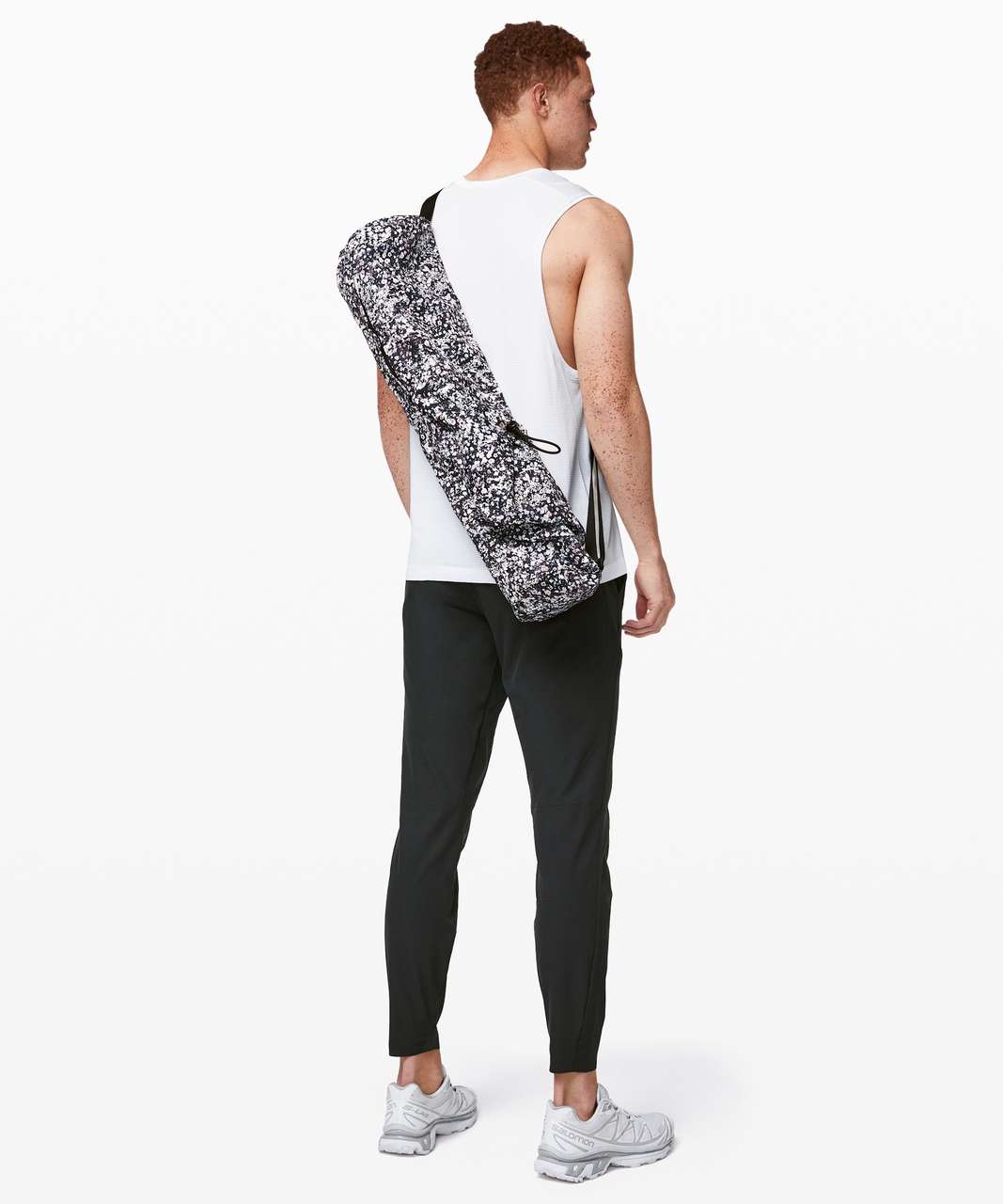 Lululemon Womens Nylon Large Yoga Mat Bag Zip-Up Duffle Shoulder