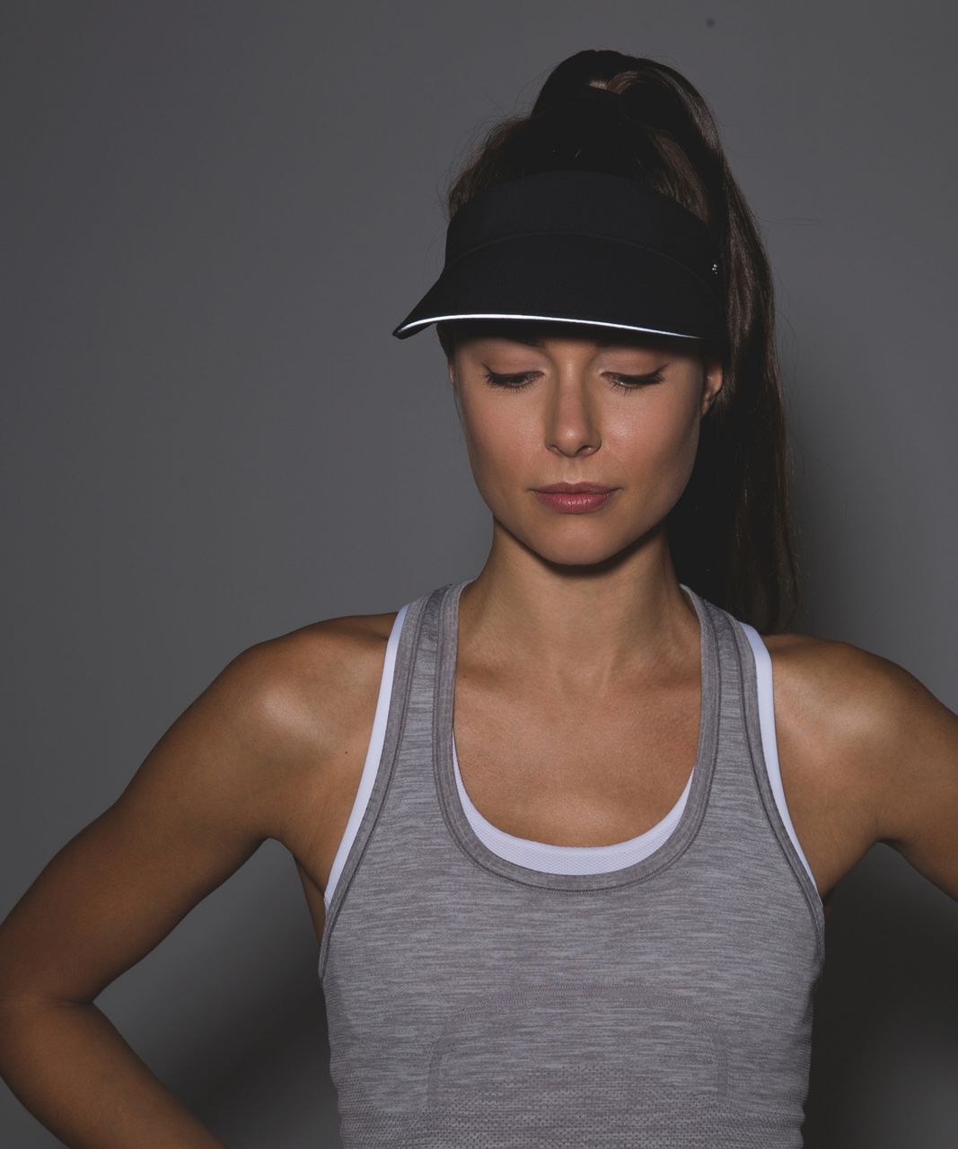 Lululemon Fast Paced Run Visor - Black (Second Release)