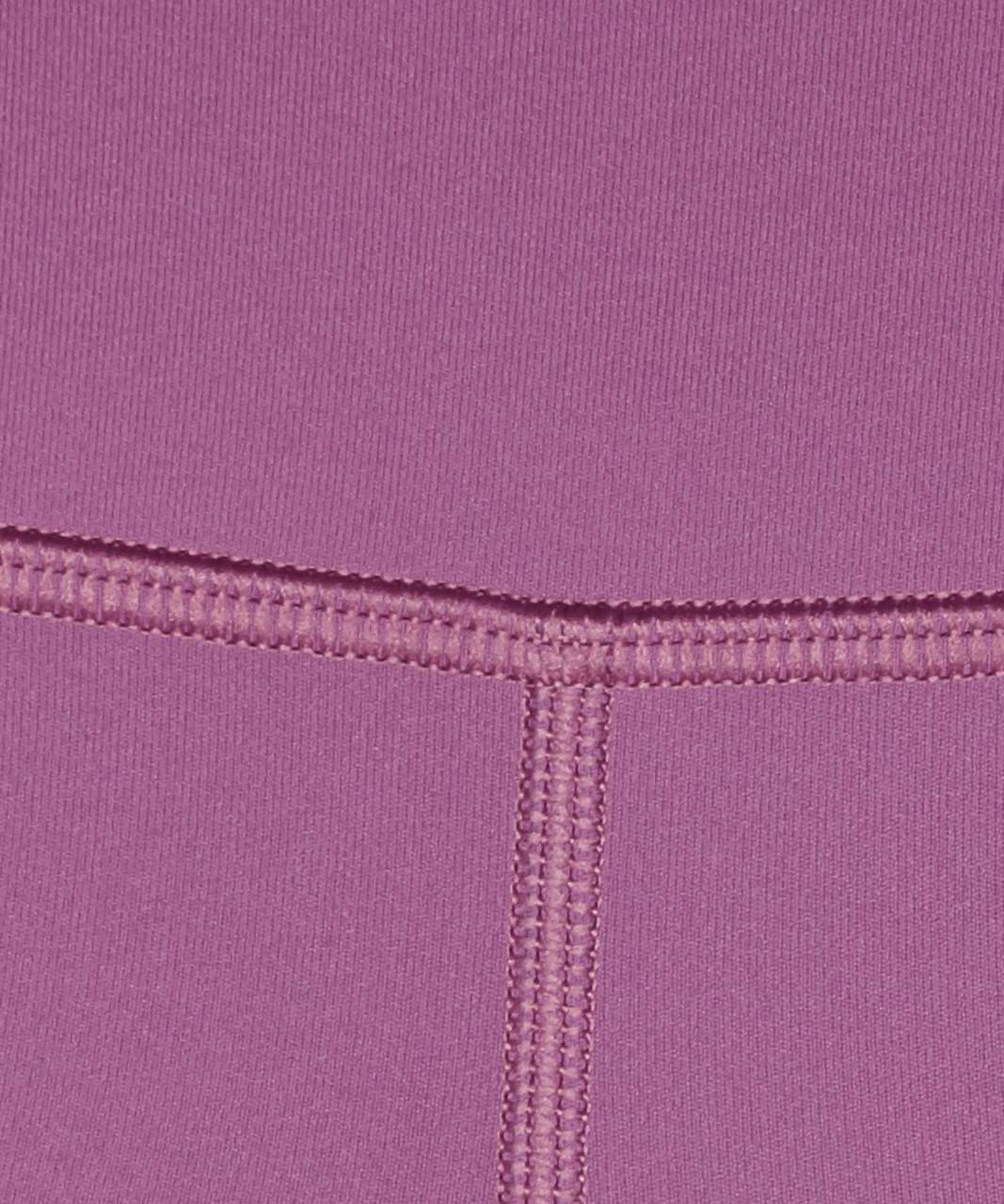 Lululemon Wunder Under Crop II *Roll Down Scallop Full-On Luxtreme 24" - Vintage Plum