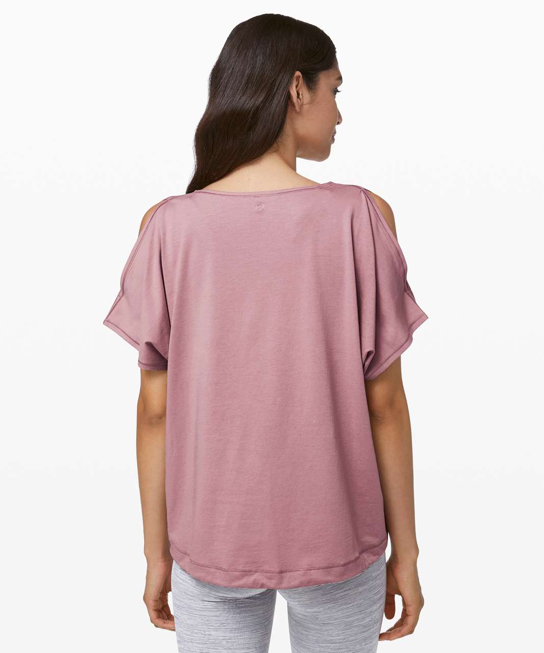 Lululemon Renew the Day Short Sleeve - Vintage Mauve