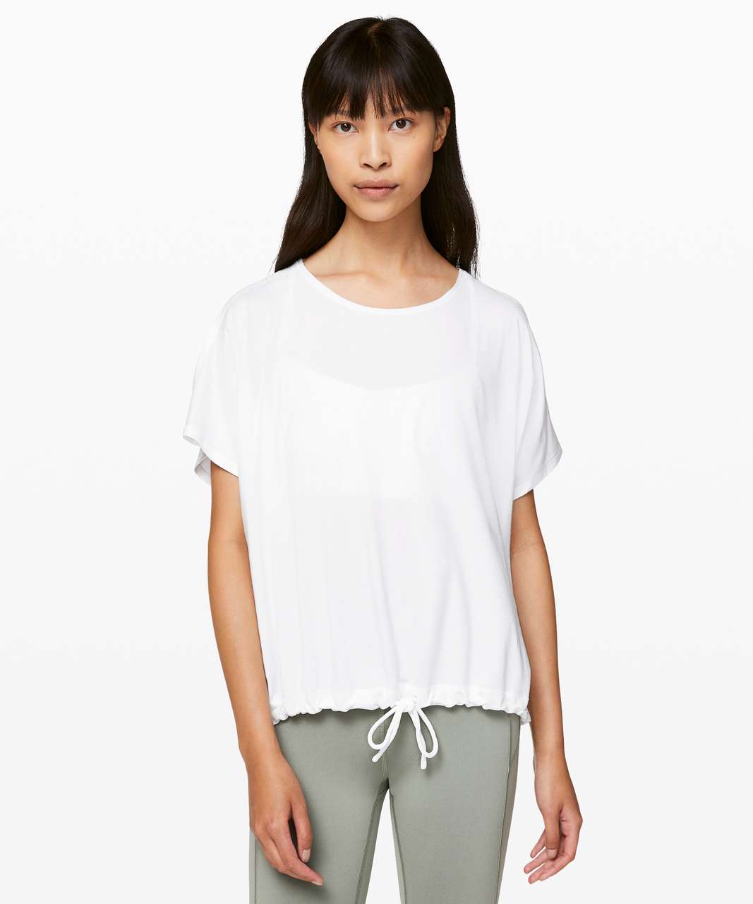 Lululemon Renew the Day Short Sleeve - White