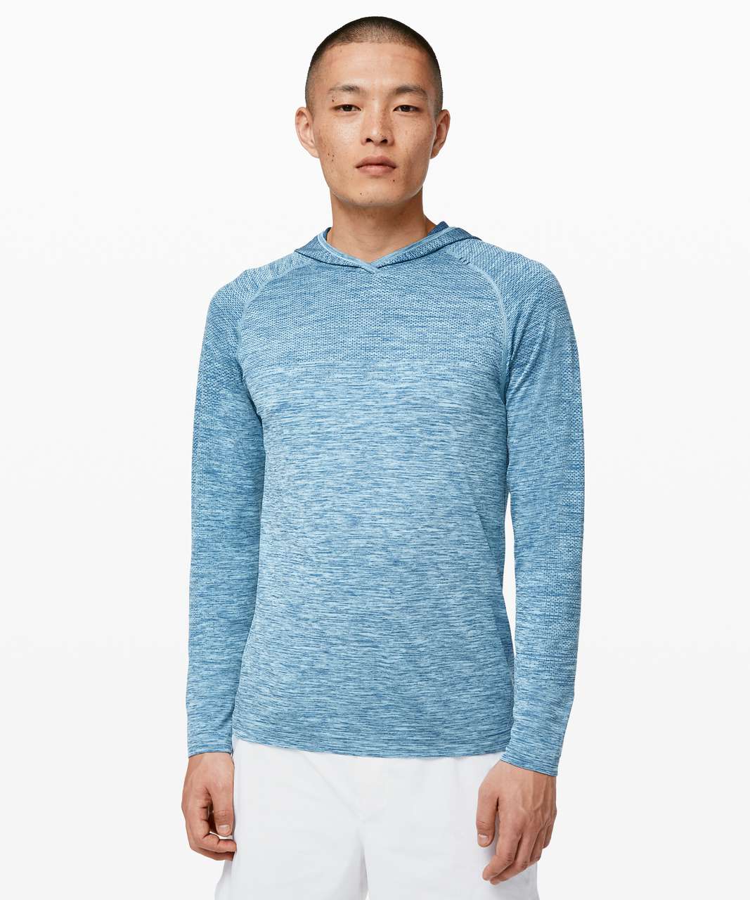 Lululemon Metal Vent Tech Pullover Hoodie - Poseidon / Hydra Blue