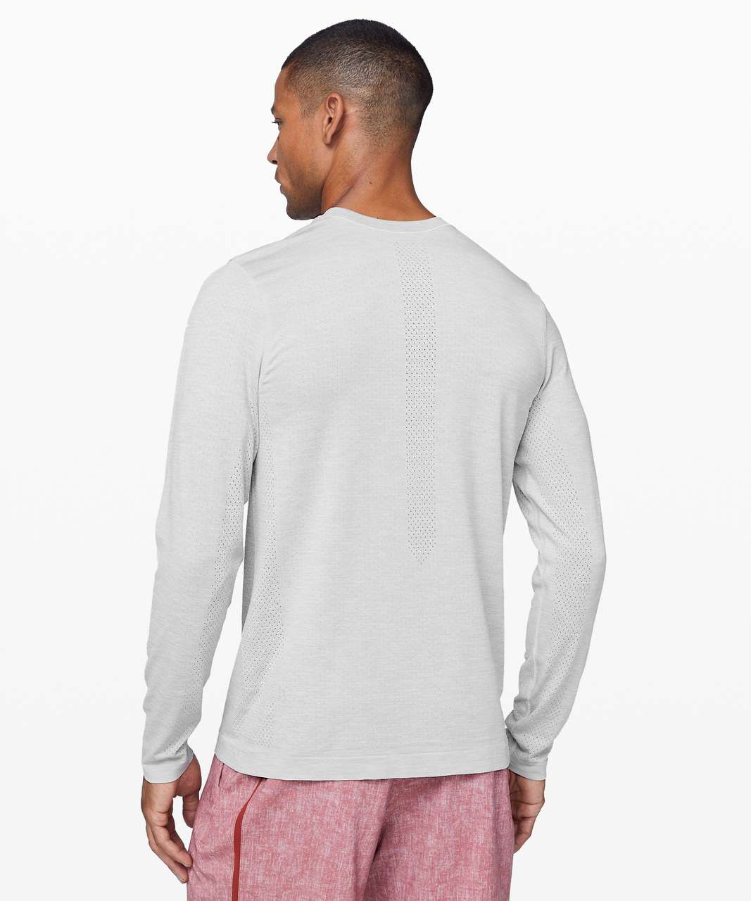 Lululemon Metal Vent Breathe Long Sleeve - Ceramic / White (First Release)