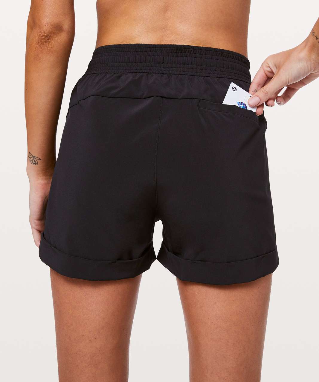 Lululemon Spring Break Away Short *4-way Stretch 3" - Black (Second Release)