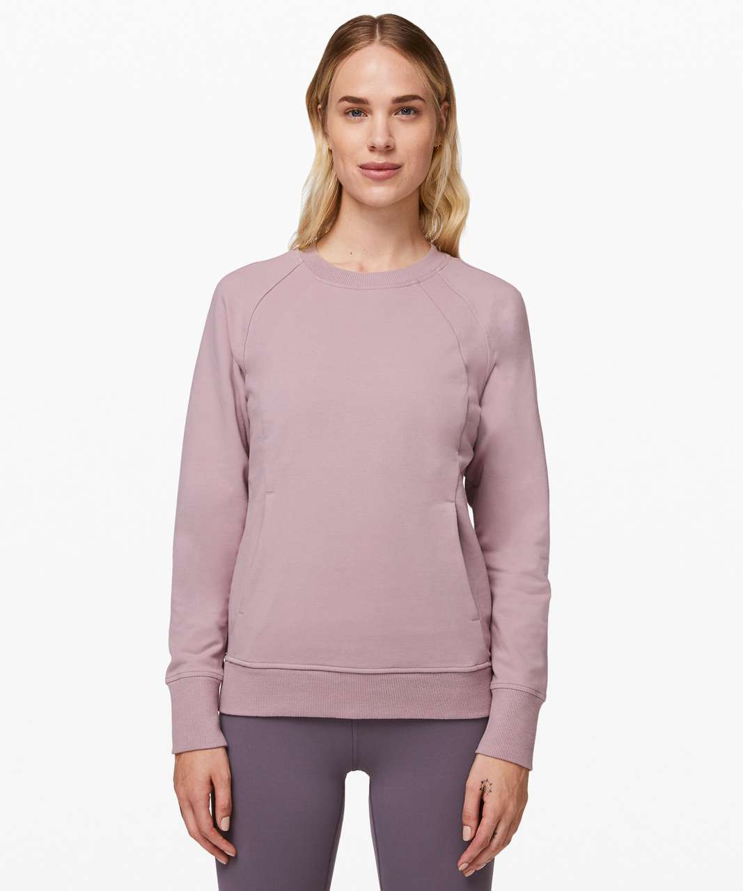 Lululemon Scuba Crew - Smoky Blush