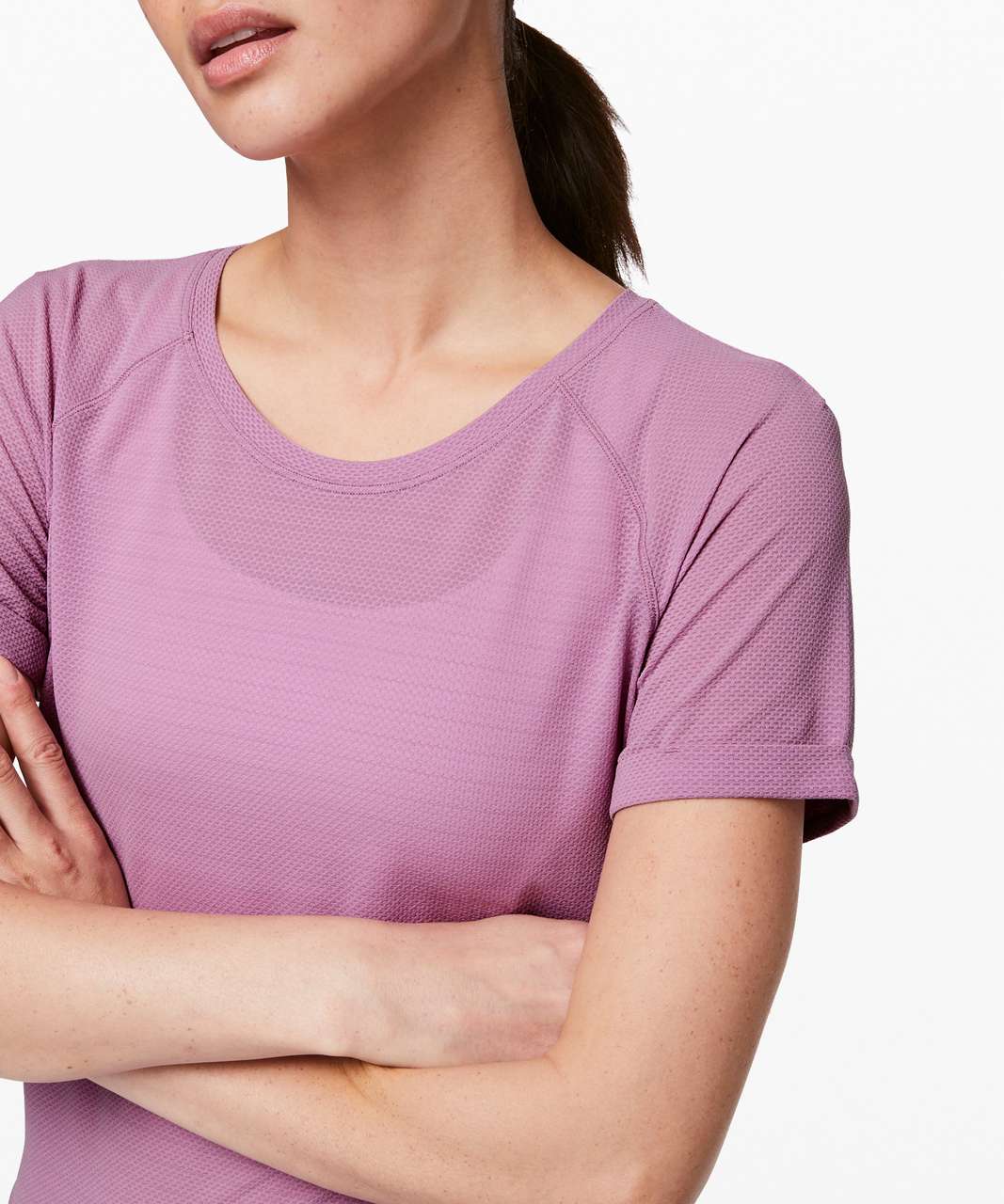 Lululemon Open Up Tie Back Tee - Jubilee