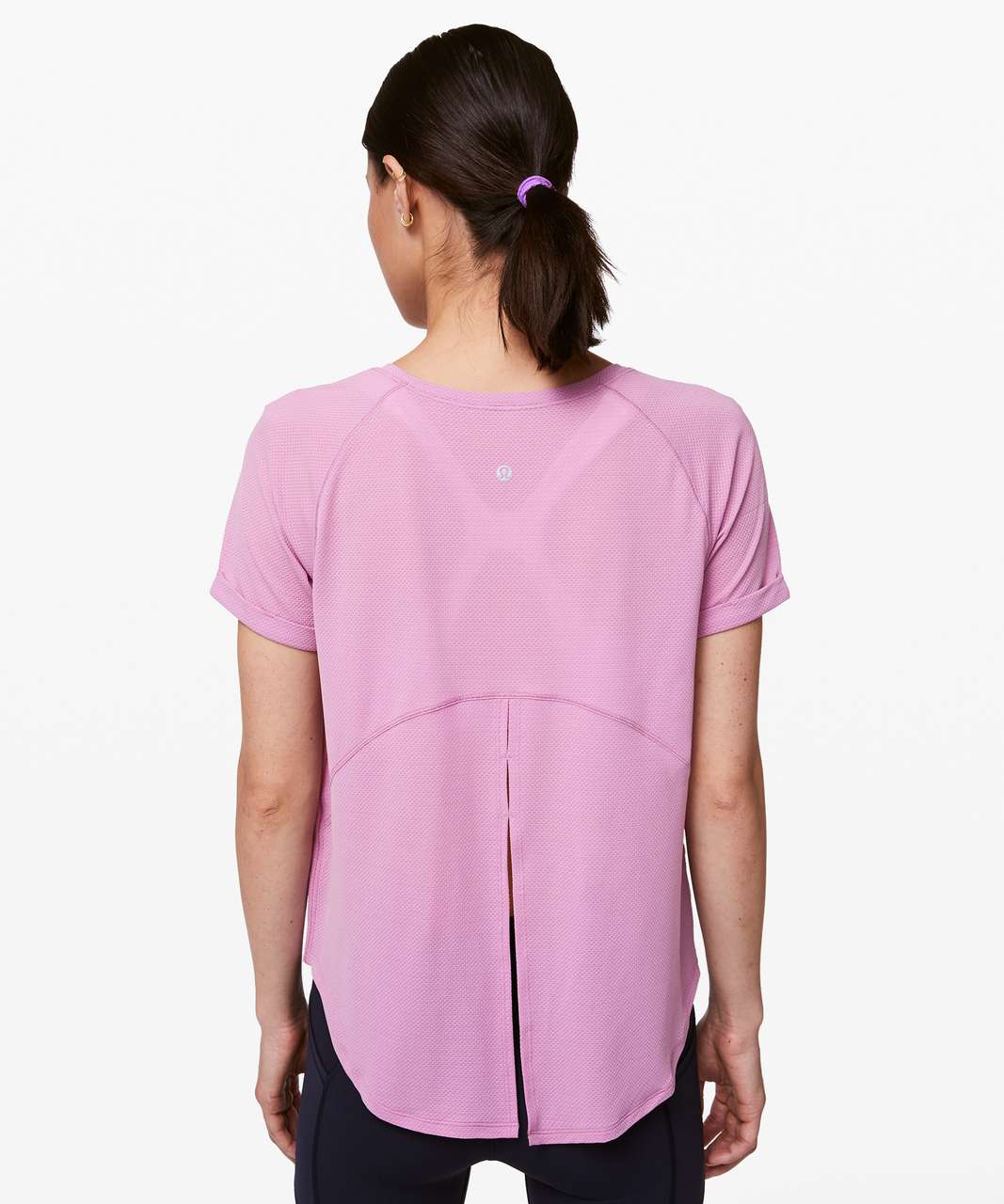 Lululemon Open Up Tie Back Tee 