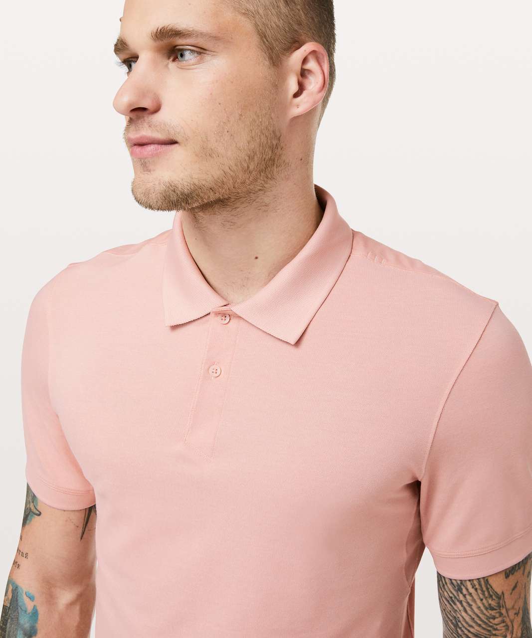 Lululemon Tech Pique Polo - Seashell