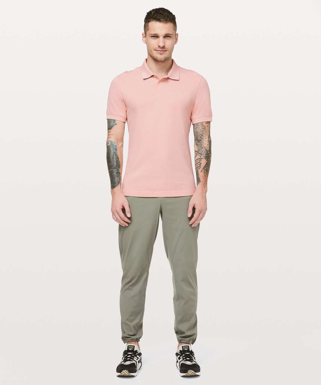 Lululemon Tech Pique Polo - Seashell