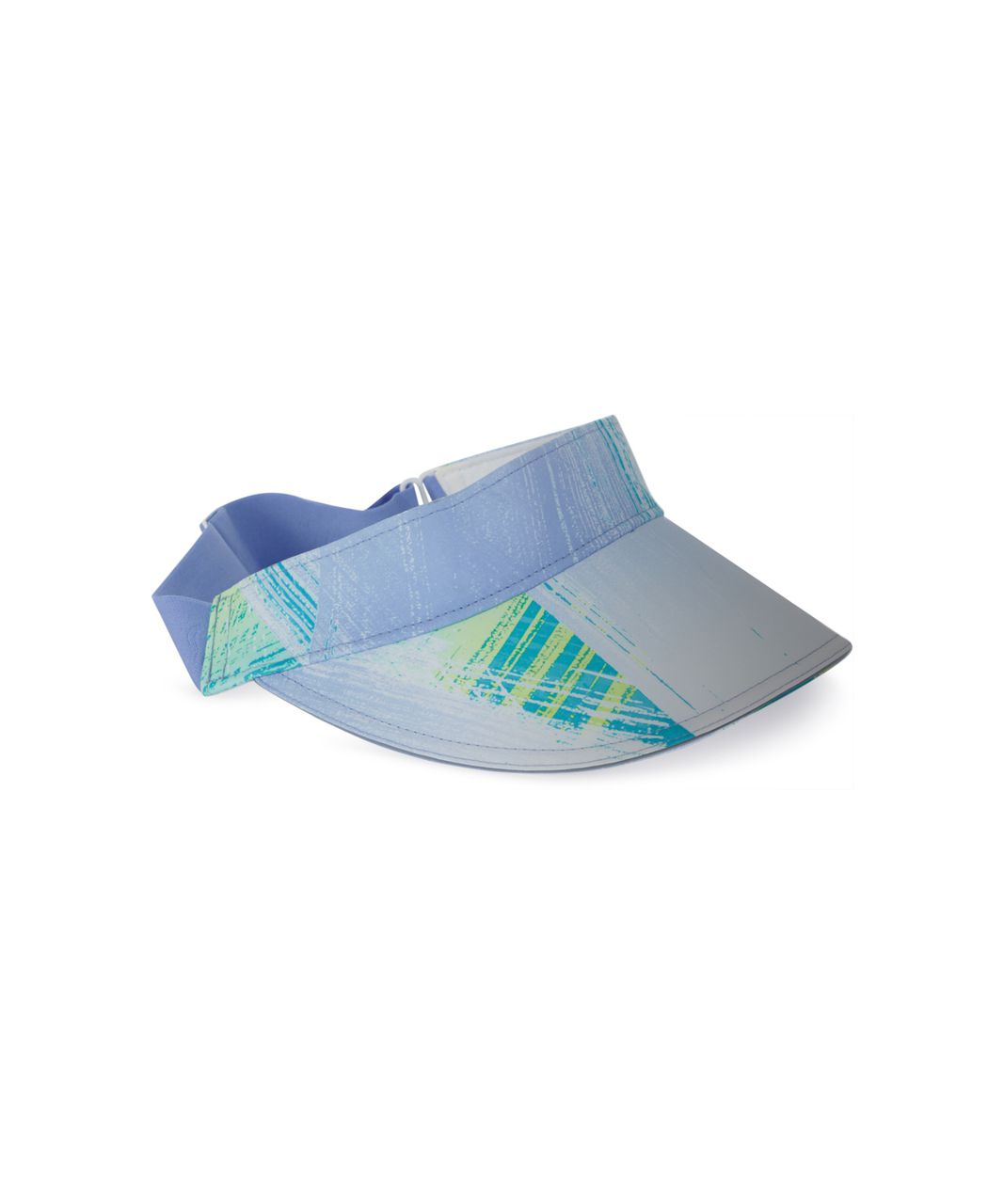 Lululemon Fast Paced Run Visor - Wind Chill White Lullaby / Lullaby