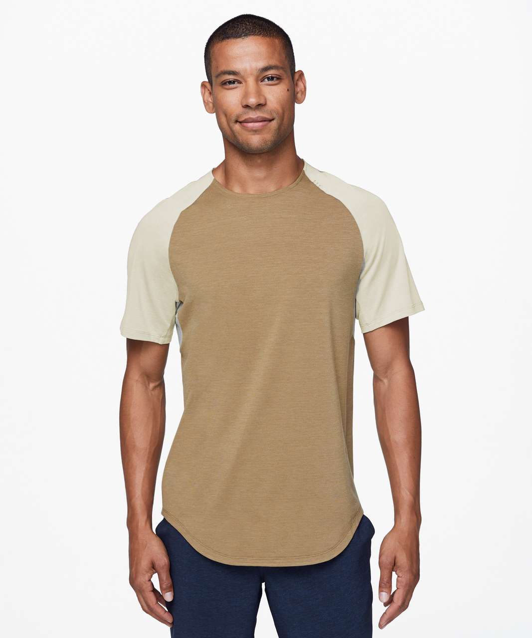 Lululemon Always Agile Short Sleeve - Frontier / Fawn