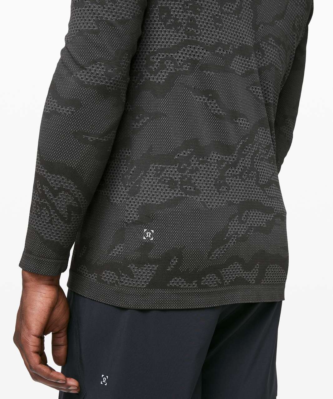 Lululemon Metal Vent Breathe Long Sleeve - Asphalt Grey / Obsidian