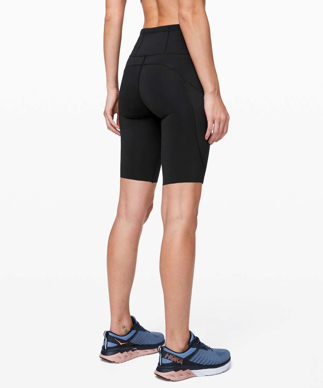 Black Fast and Free shell shorts, Lululemon