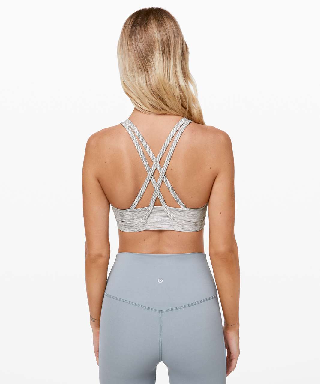 Lululemon Energy Bra *Long Line Wee Are From Space Nimbus