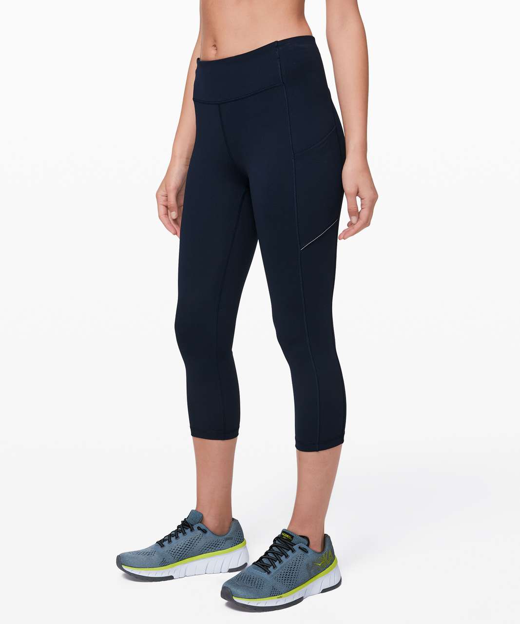 Lululemon F&F 7/8 Tight Ankle Crop Running Legging Midnight Navy Sz 4