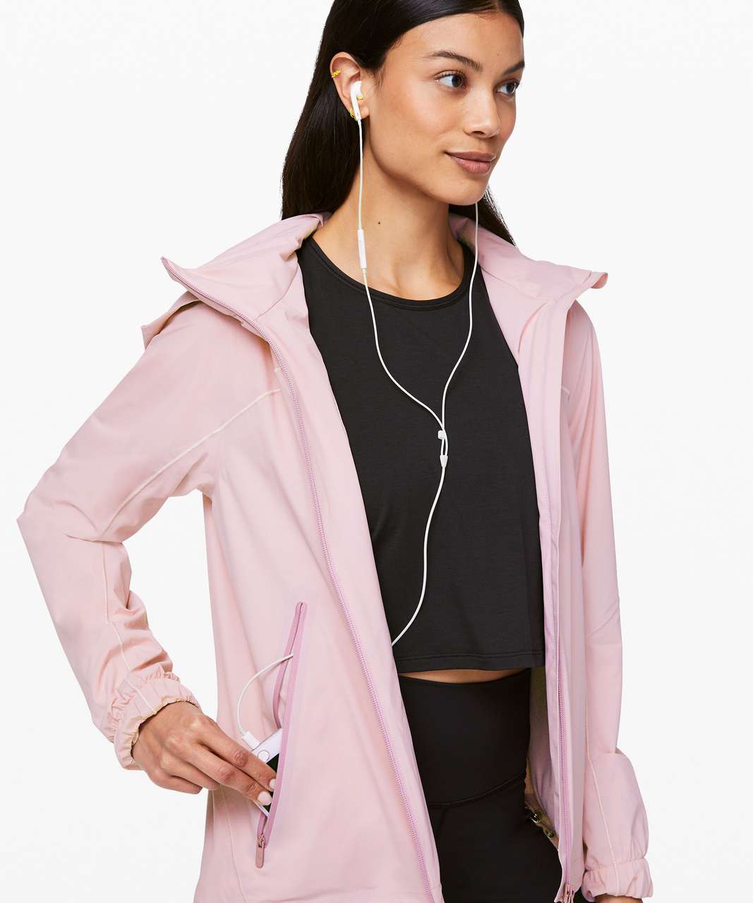 Lululemon Here To Move Jacket - Porcelain Pink - lulu fanatics