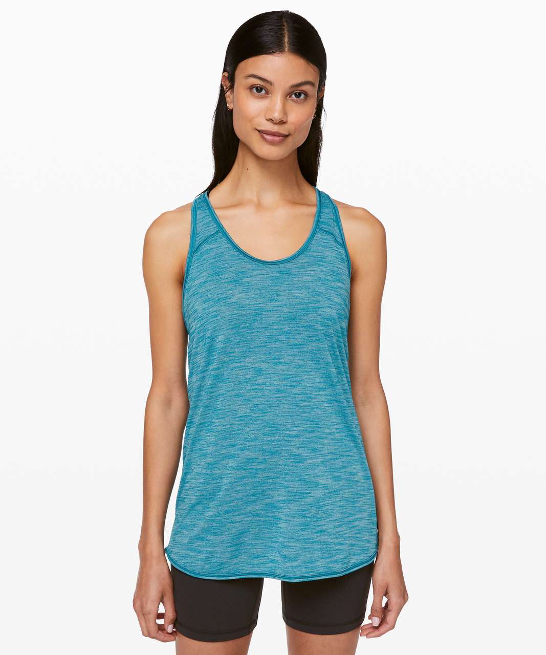 Lululemon Essential Tank - Heathered Cyprus